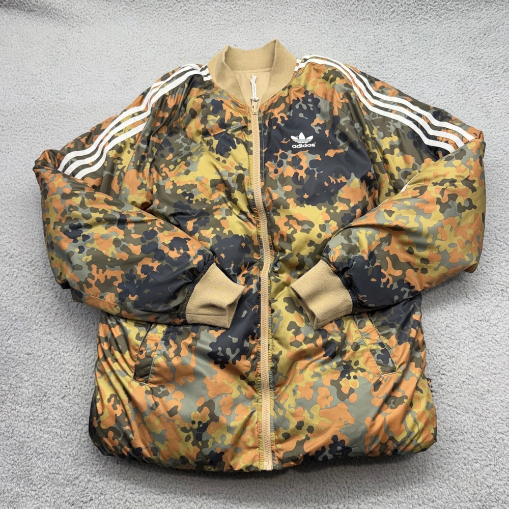 Adidas x Pharrell Williams CY7867 Mens Medium Hu Hiking Reversible Puffer Jacket